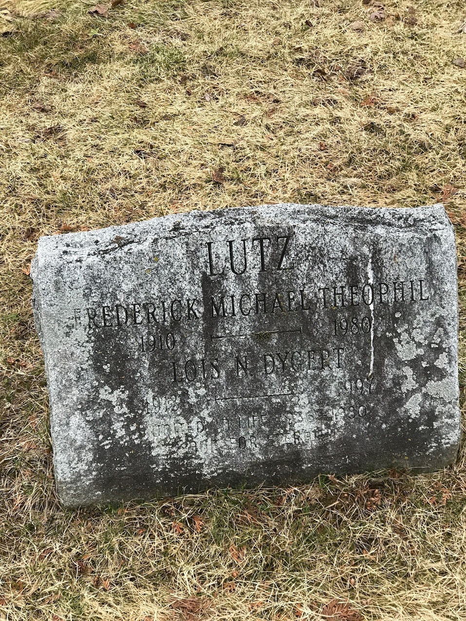 Before Gravestone cleaning by McGee Monuments